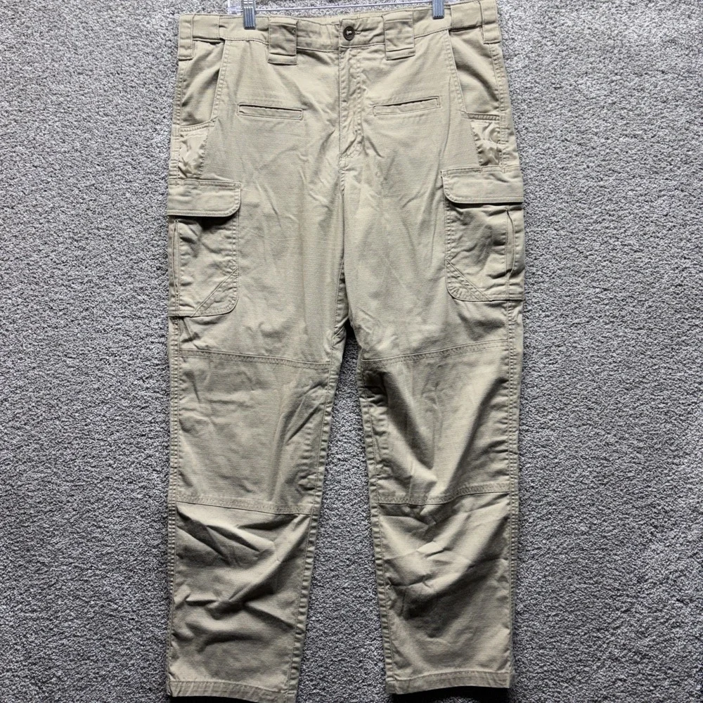 Propper Kinetic Tactical Water Resistant‎ Ripstop Khaki Pants F5294 38X34 EUC